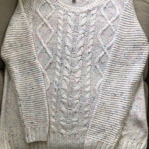 Sonoma, cable knit sweater